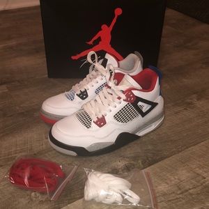 Jordan Retro 4’s “What the 4” Shoes